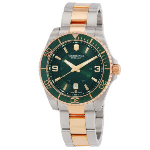 Home victorinox maverick large quartz green dial men's watch 242008