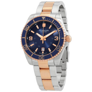 Home victorinox maverick quartz blue dial men's watch 241950