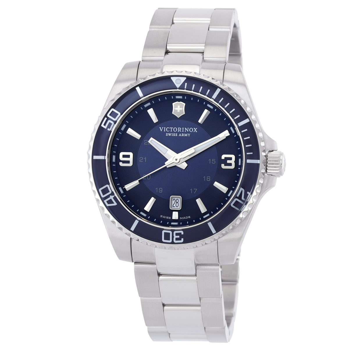 victorinox maverick quartz blue dial men's watch 242007 victorinox maverick quartz blue dial men's watch 242007