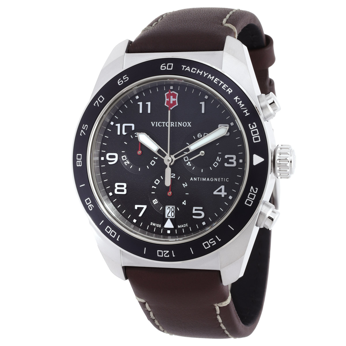 victorinox swiss army chronograph quartz black dial men's watch 242046 victorinox swiss army chronograph quartz black dial men's watch 242046
