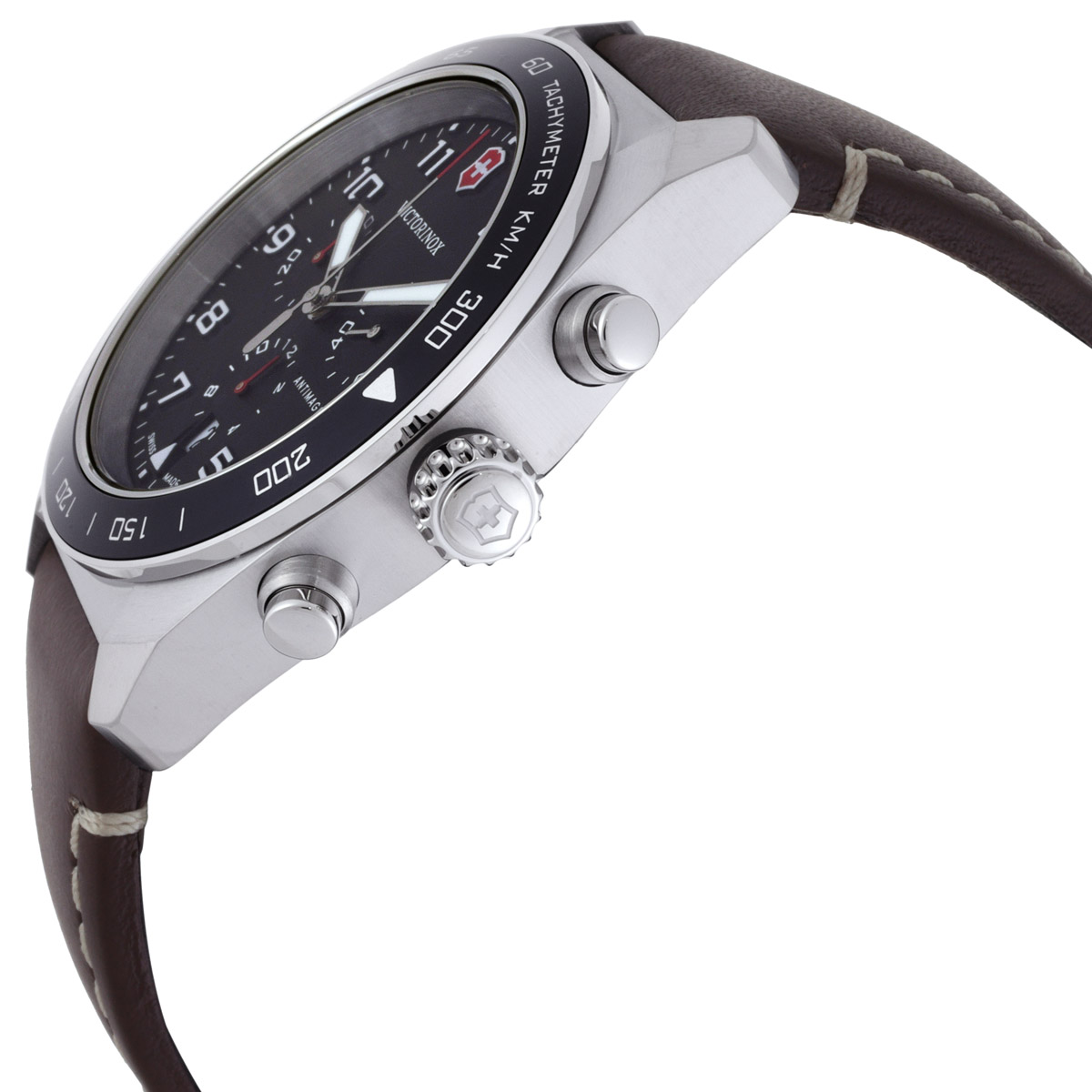 victorinox swiss army chronograph quartz black dial men's watch 242046 victorinox swiss army chronograph quartz black dial men's watch 242046