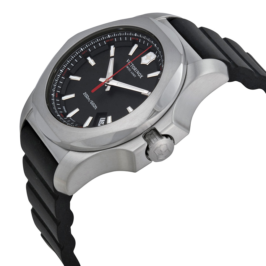 victorinox swiss army i.n.o.x black dial black rubber men's watch 241682.1 victorinox swiss army i.n.o.x black dial black rubber men's watch 241682.1