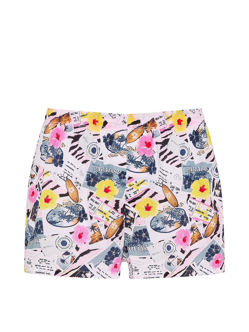 silky sleep boxy pajama shorts silky sleep boxy pajama shorts