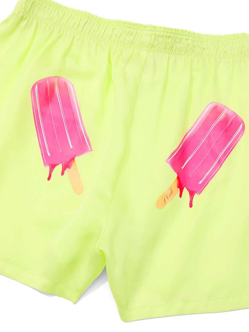 silky sleep boxy pajama shorts silky sleep boxy pajama shorts