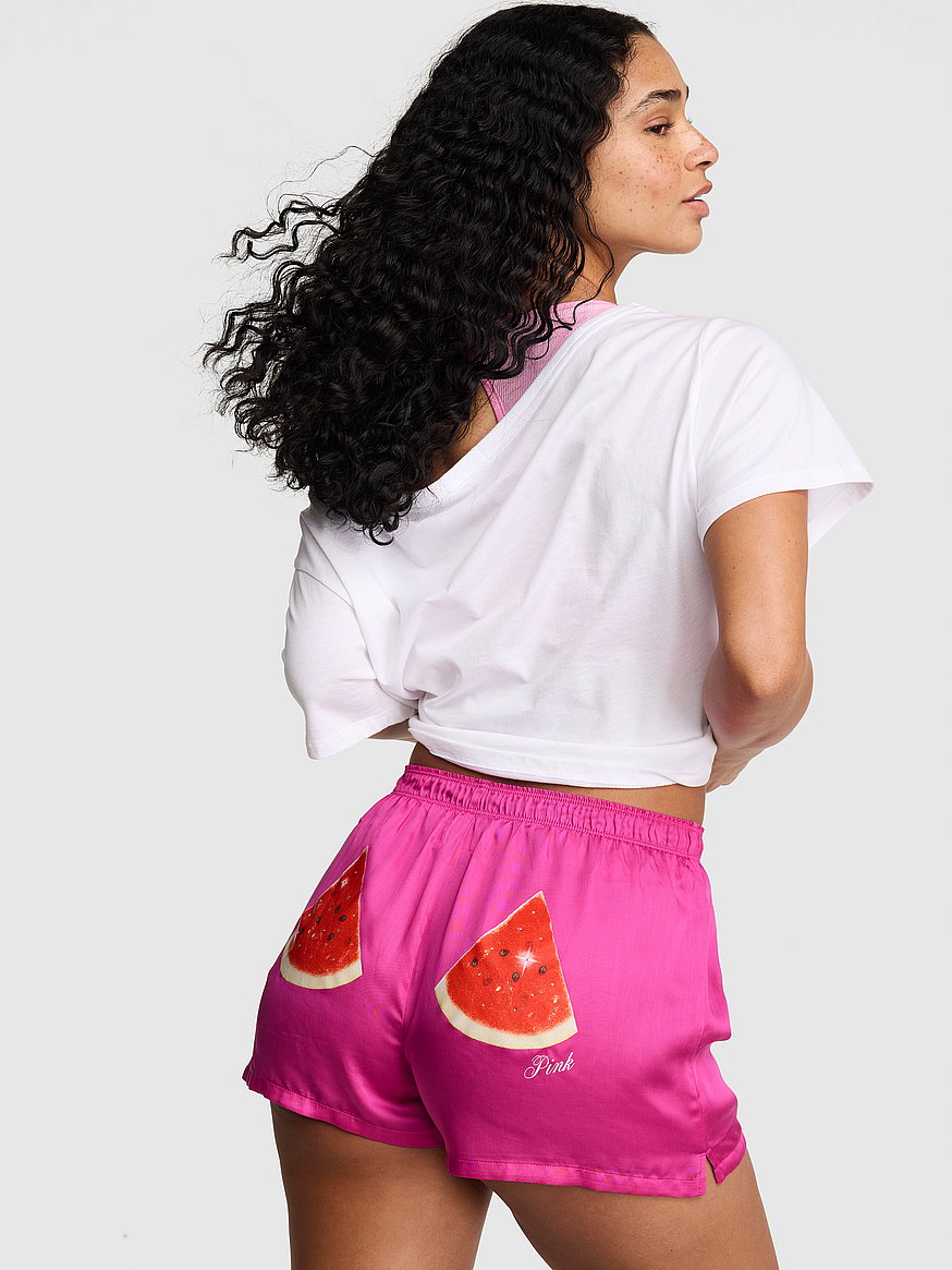 silky boxy pajama shorts silky boxy pajama shorts