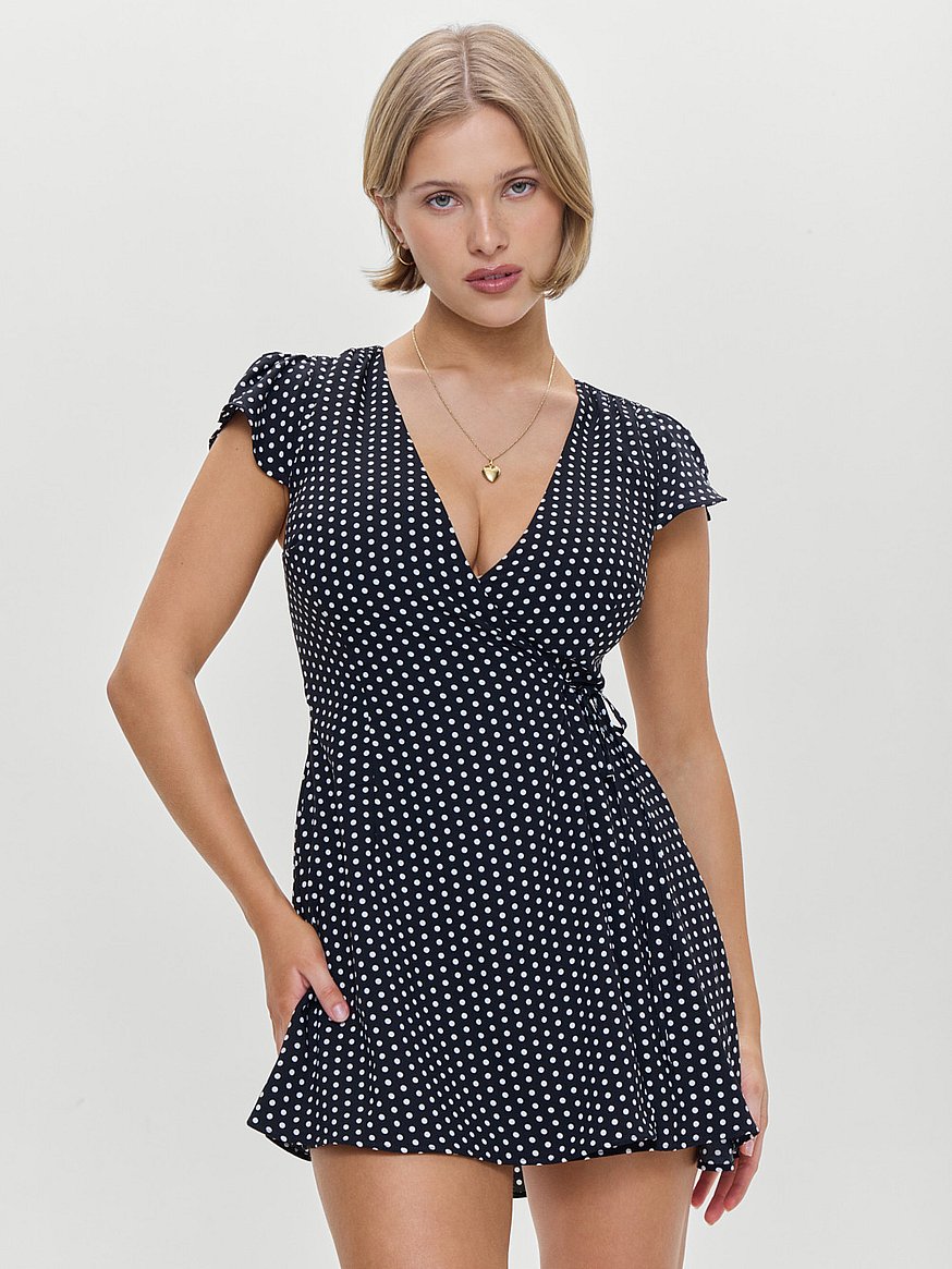 lucy wrap mini dress lucy wrap mini dress