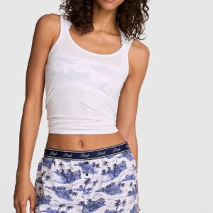 Витрина cotton boxy pajama shorts