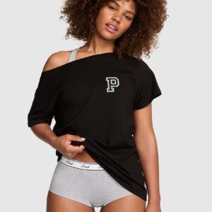 campus cotton™ off the shoulder tee