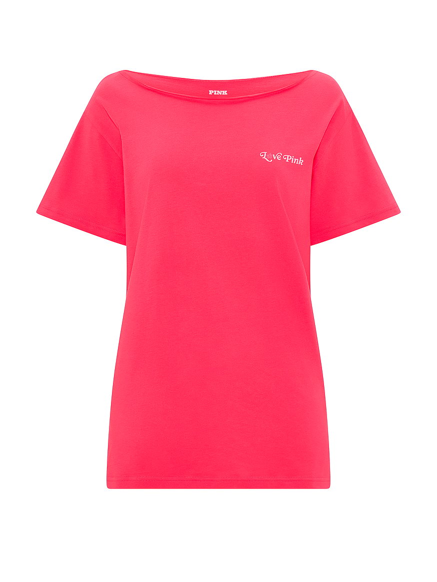 campus cotton™ off the shoulder tee campus cotton™ off the shoulder tee
