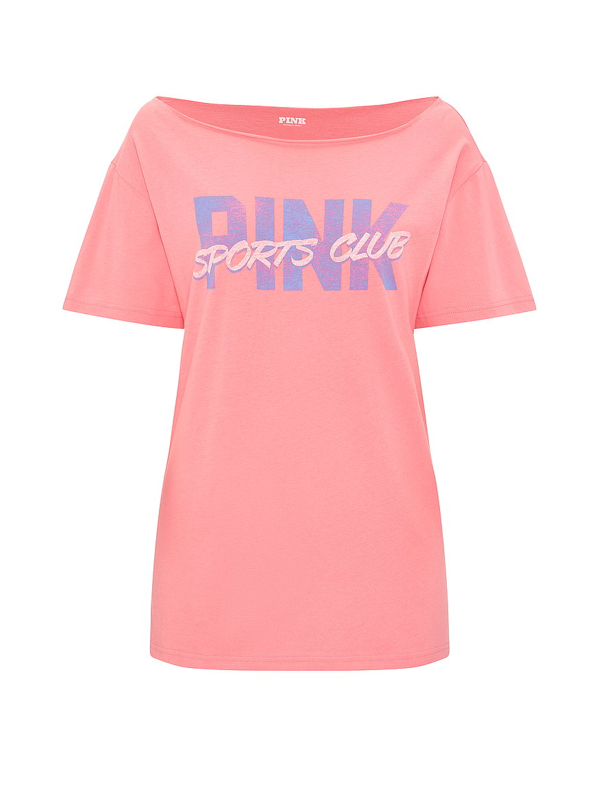 campus cotton™ off the shoulder tee campus cotton™ off the shoulder tee