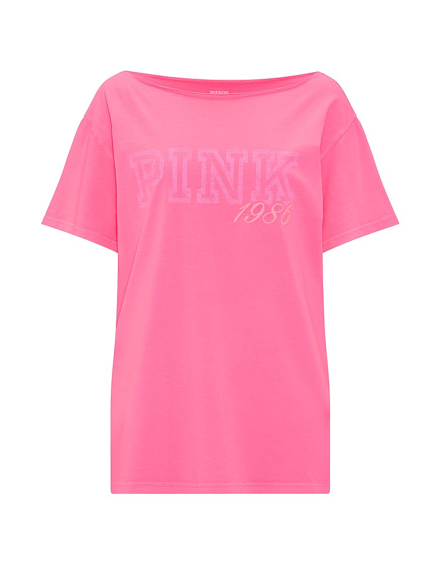 campus cotton™ off the shoulder tee campus cotton™ off the shoulder tee