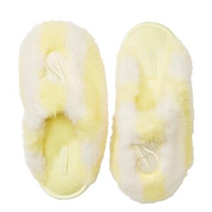 Витрина luxe plush closed toe slippers