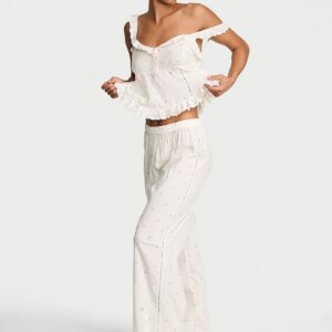 Витрина cotton dream tank long pajama set