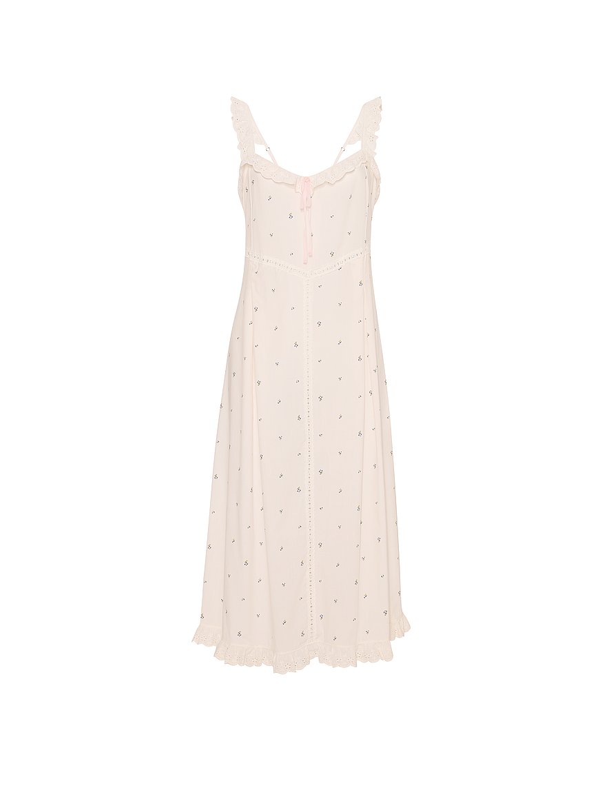 cotton dream midi nightgown cotton dream midi nightgown