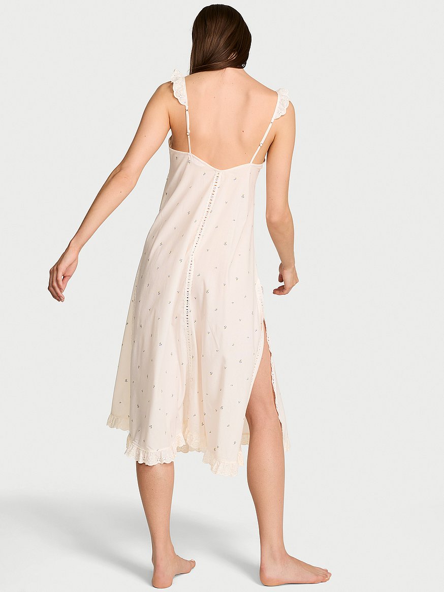 cotton dream midi nightgown cotton dream midi nightgown