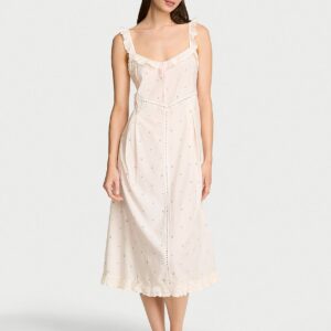 Витрина cotton dream midi nightgown
