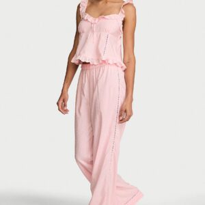 Витрина cotton dream tank long pajama set