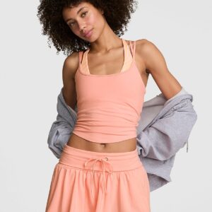 Витрина all day cotton™ foldover flirty mini skort
