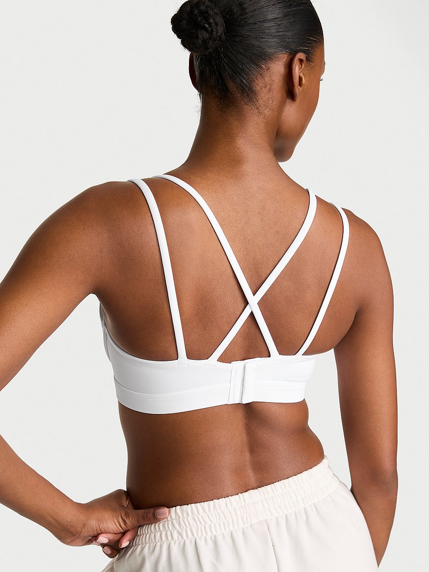 vsx elevate™ strappy plunge sports bra vsx elevate™ strappy plunge sports bra