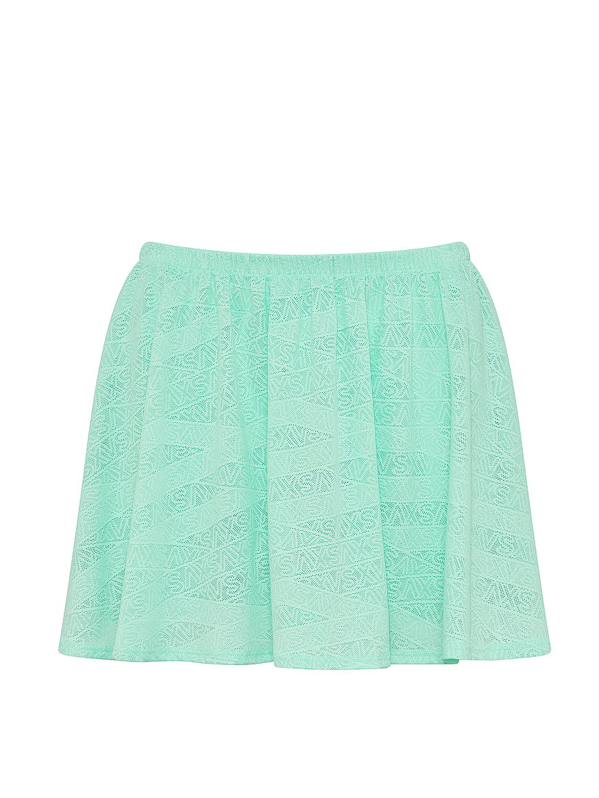 vsx elevate™ logo lace pleated skirt vsx elevate™ logo lace pleated skirt
