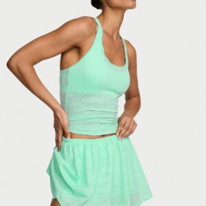 Home vsx elevate™ logo lace pleated skirt