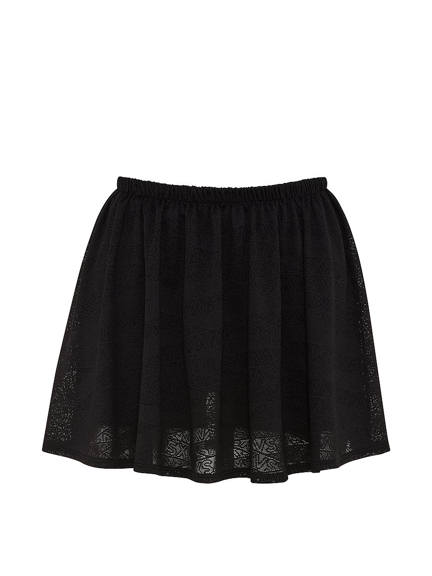vsx elevate™ logo lace pleated skirt vsx elevate™ logo lace pleated skirt
