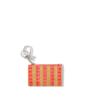 Home foldover card case keychain