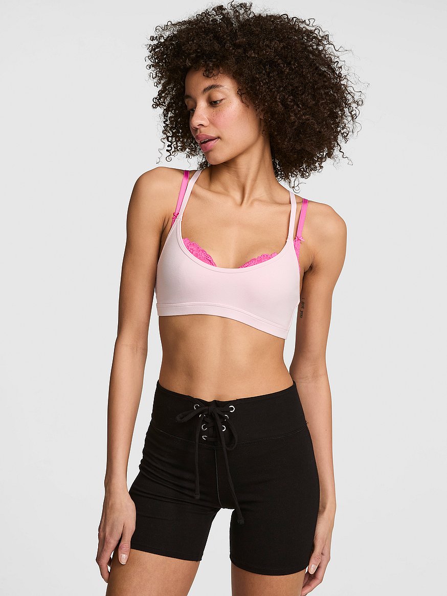 all day cotton™ lace up bike shorts all day cotton™ lace up bike shorts