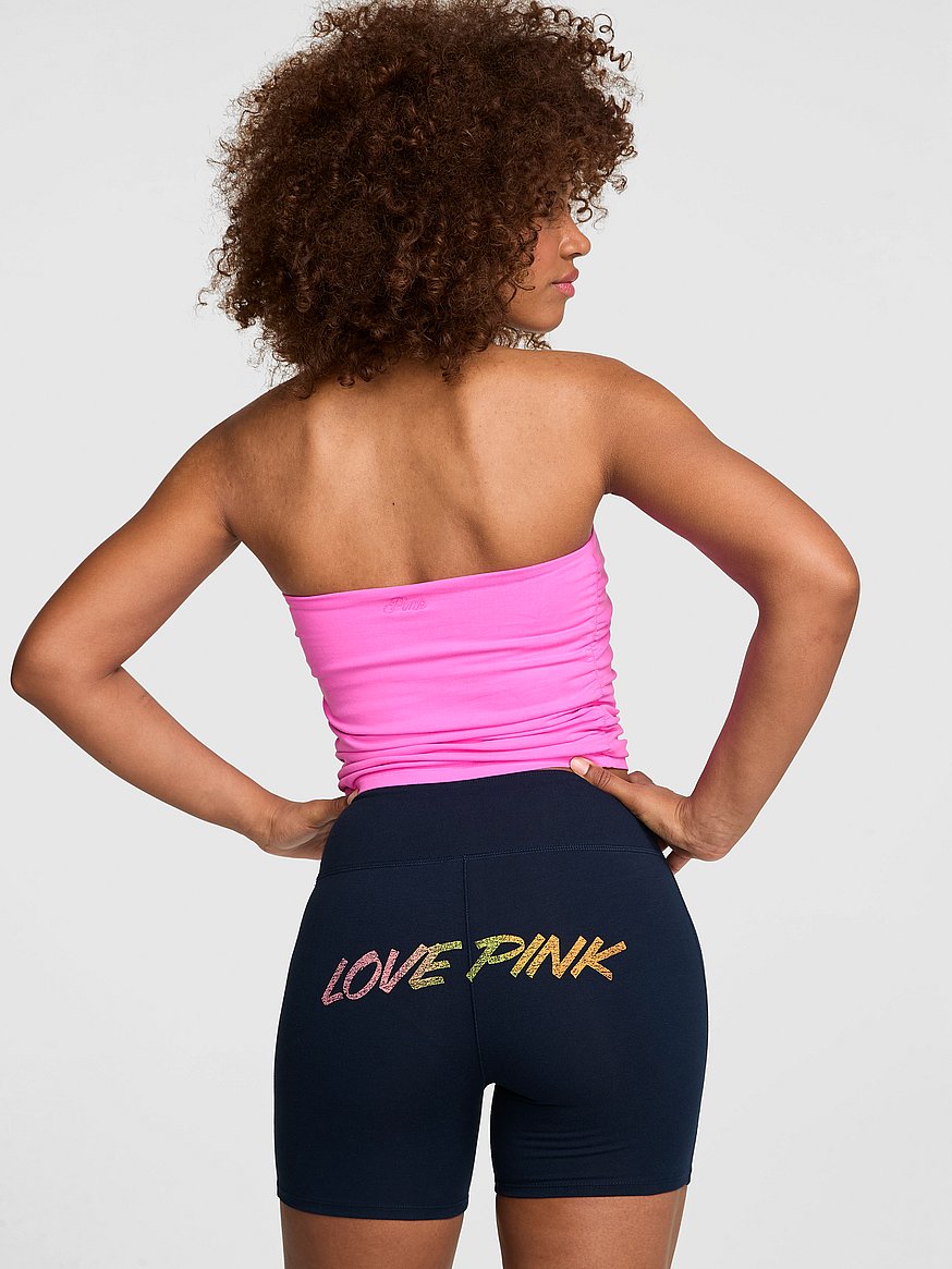 all day cotton™ lace up bike shorts all day cotton™ lace up bike shorts