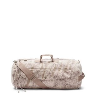 Home canvas rolled duffle bag