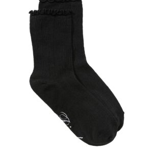 1 pack pointelle ruffle socks