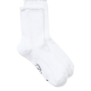 1 pack pointelle ruffle socks