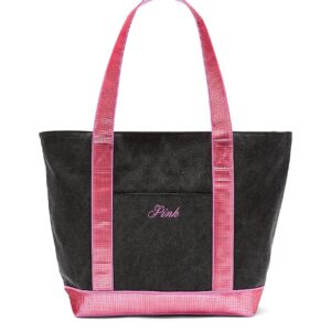 Home sequin canvas tote bag