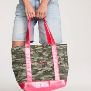 Home sequin canvas tote bag