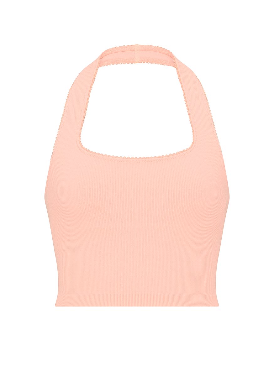 anywear halter cropped tank anywear halter cropped tank
