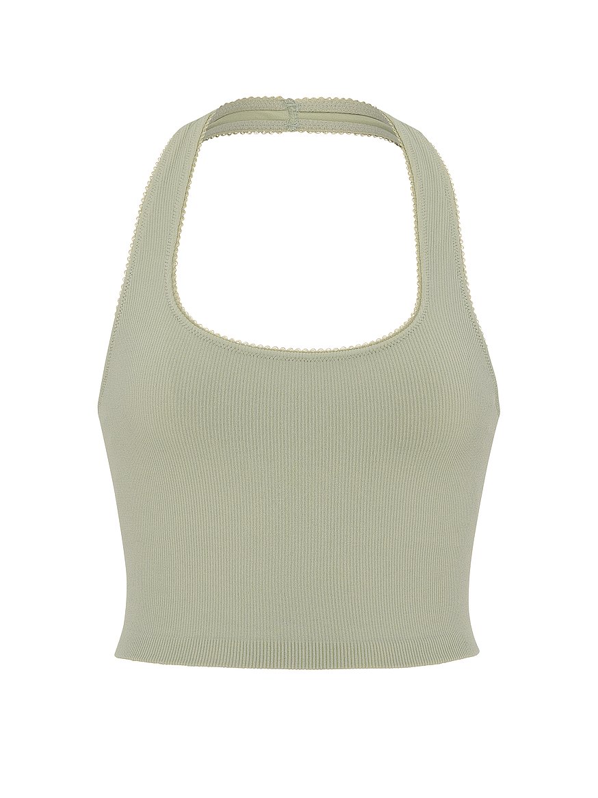 anywear halter cropped tank anywear halter cropped tank