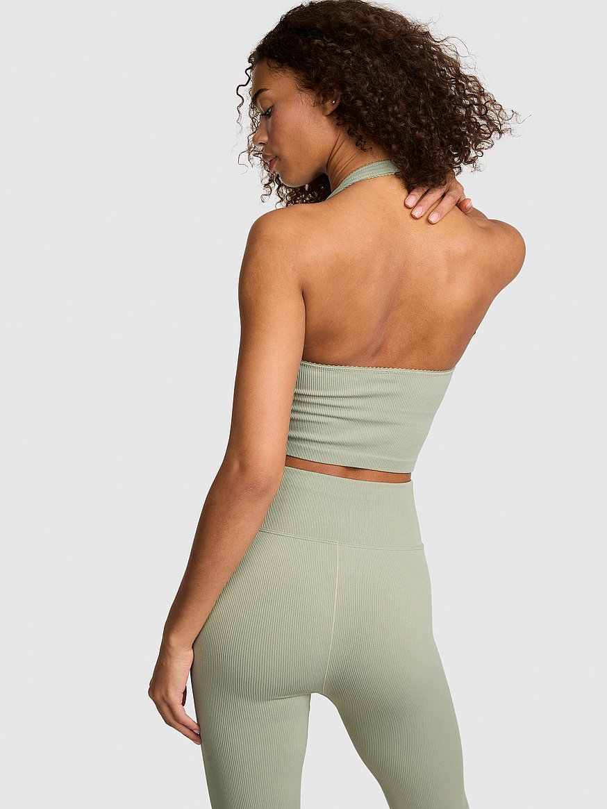 anywear halter cropped tank anywear halter cropped tank