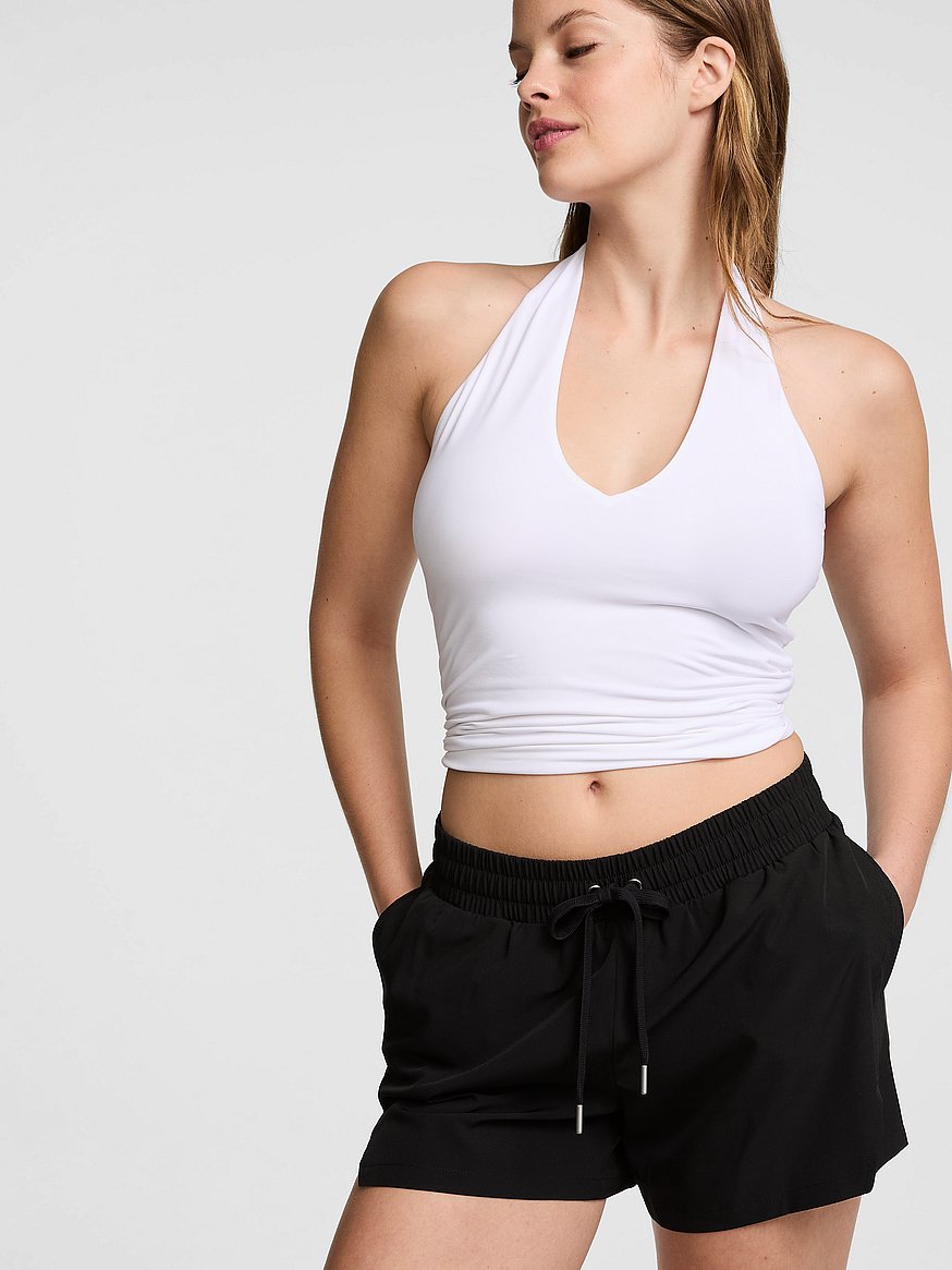 tech woven front slit run shorts tech woven front slit run shorts