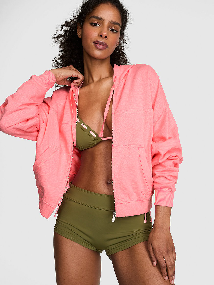 lightweight lounge full zip hoodie lightweight lounge full zip hoodie