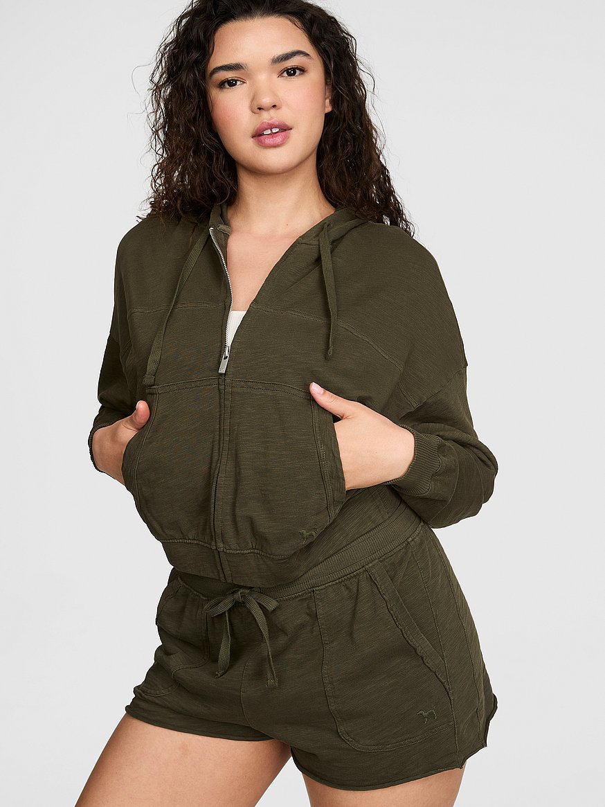 lightweight lounge full zip hoodie lightweight lounge full zip hoodie