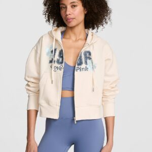 Витрина campus fleece™ shrunken full zip hoodie