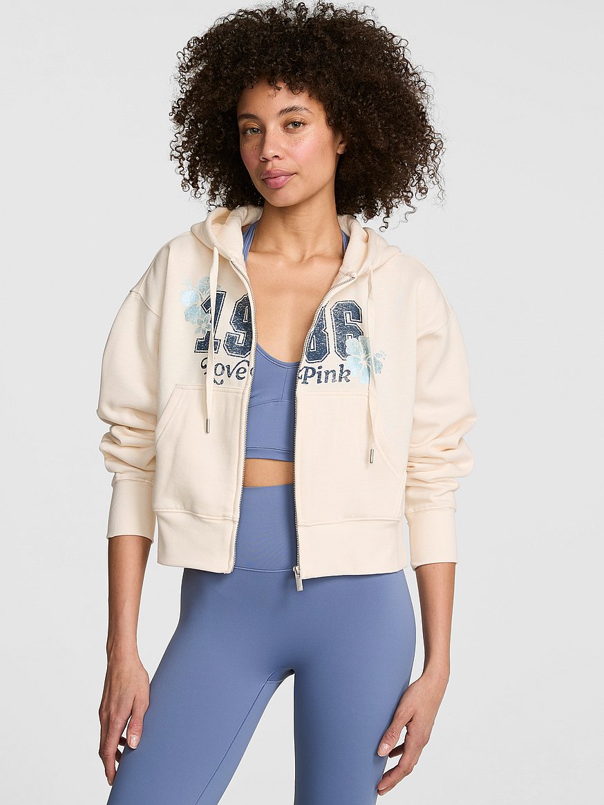 campus fleece™ shrunken full zip hoodie campus fleece™ shrunken full zip hoodie