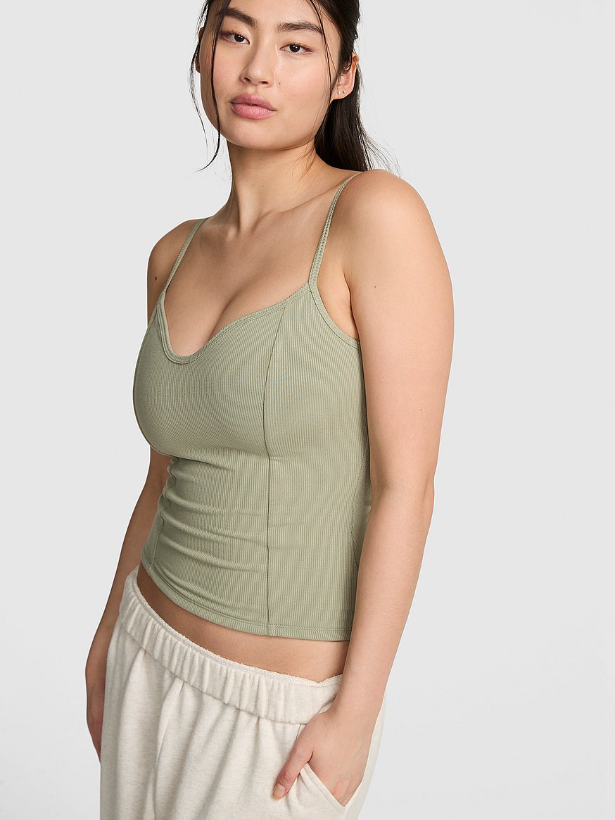 all day soft rib corset tank top all day soft rib corset tank top