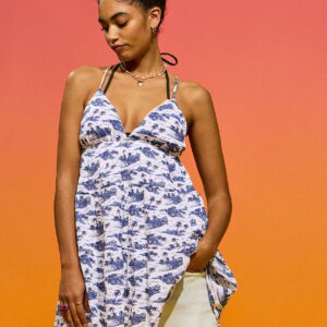 Home flirt alert tiered mini dress