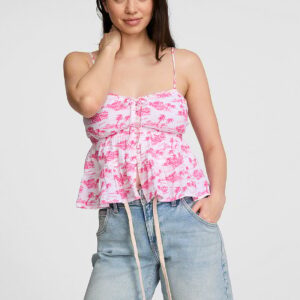 flirt alert tiered cami