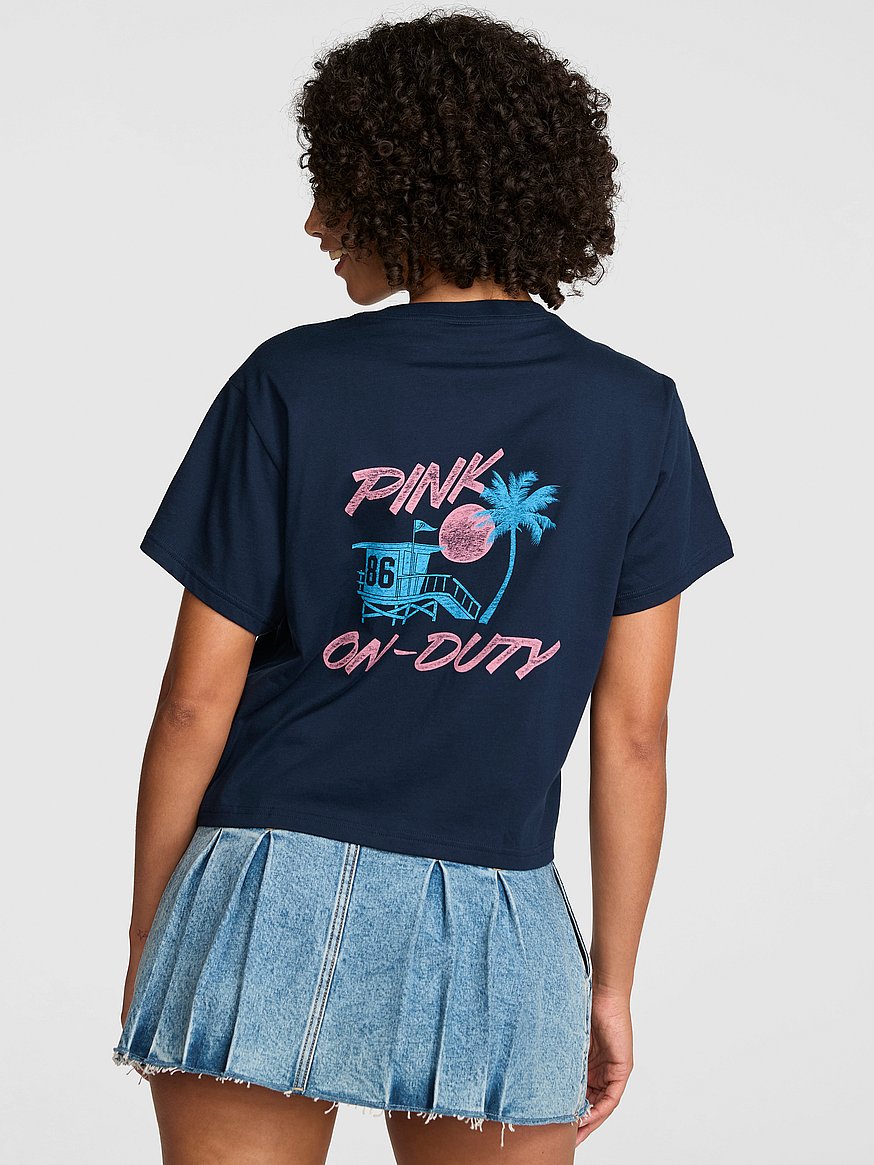 campus cotton™ boxy cut tee campus cotton™ boxy cut tee