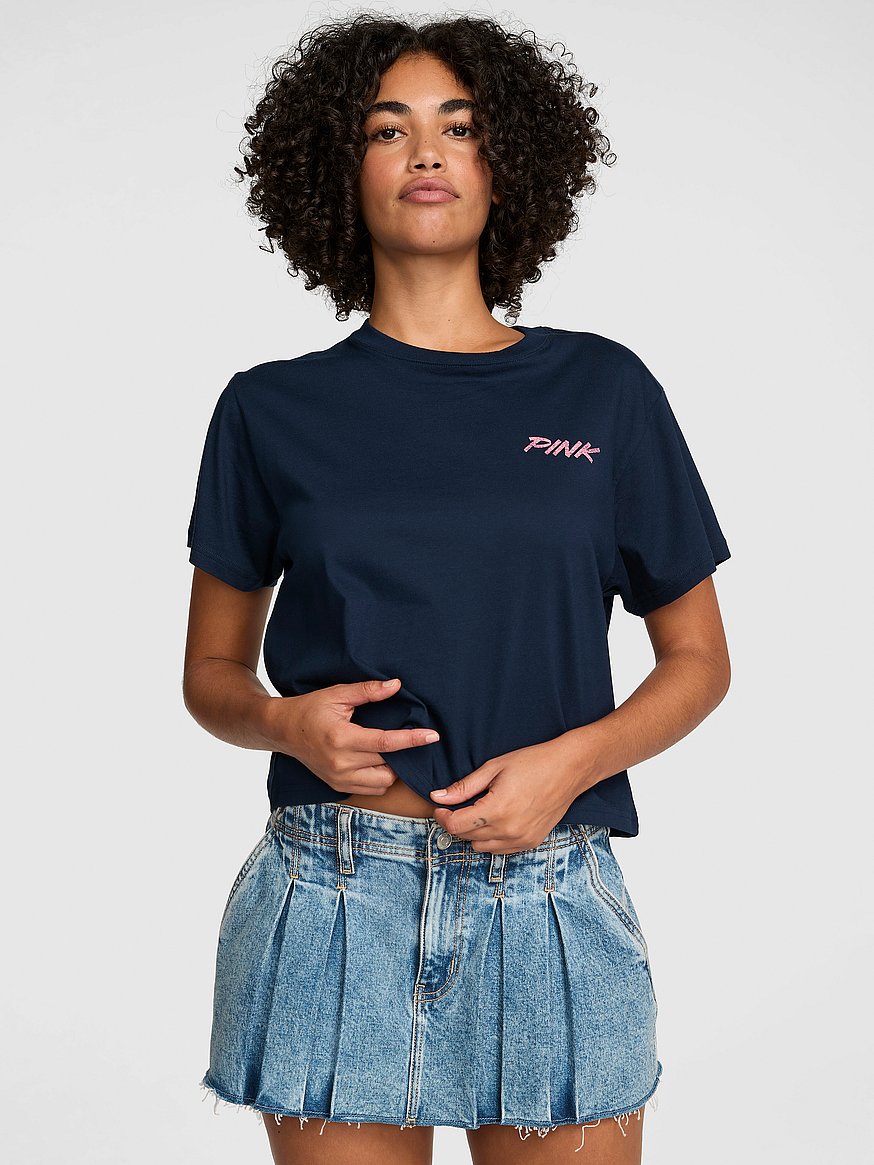 campus cotton™ boxy cut tee campus cotton™ boxy cut tee