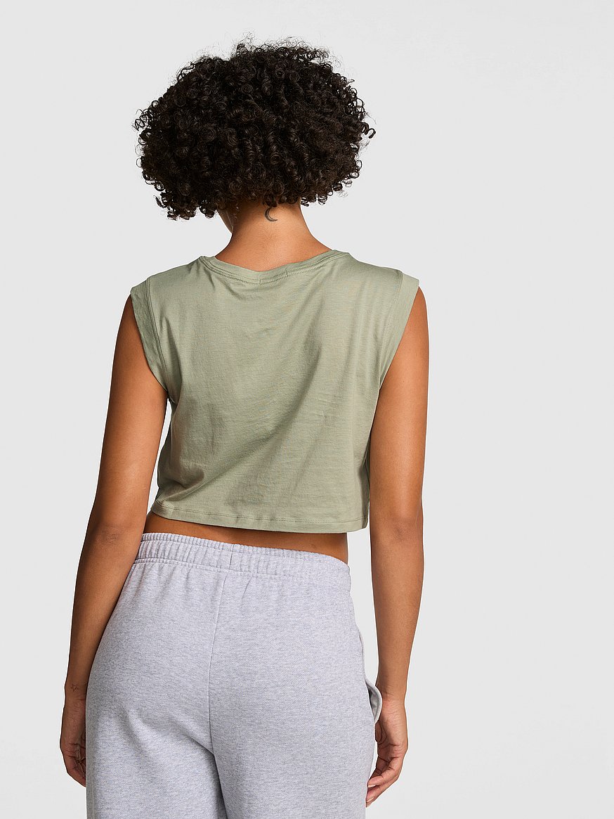 light as air jersey cropped tank top light as air jersey cropped tank top