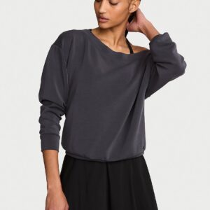 featherweight knit off the shoulder top