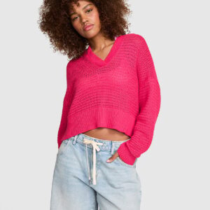 Витрина crochet v neck hoodie
